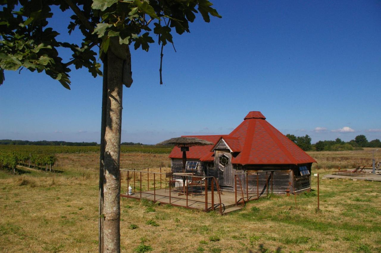 Village Privatise De Cabanes Insolites D'Ananda Ma Saint-Aubin-de-Lanquais Екстериор снимка