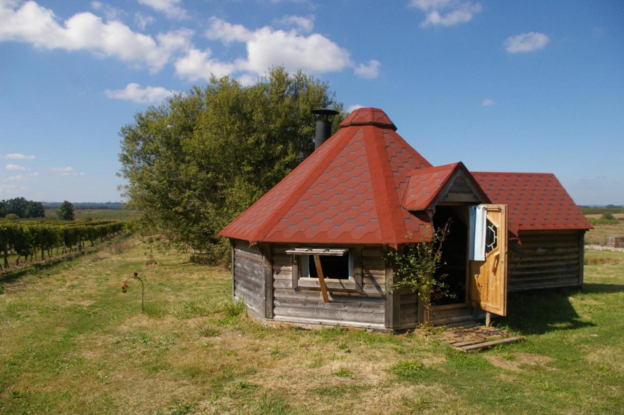 Village Privatise De Cabanes Insolites D'Ananda Ma Saint-Aubin-de-Lanquais Екстериор снимка