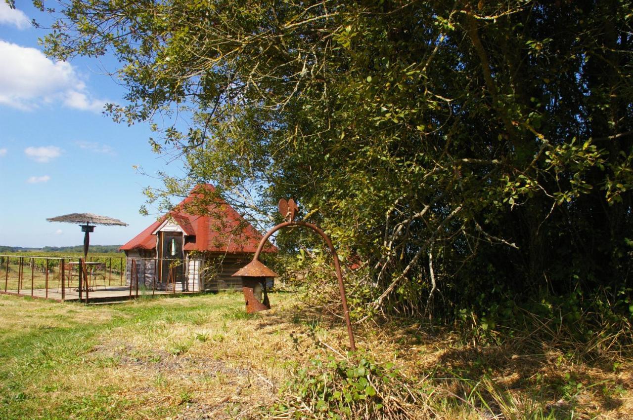 Village Privatise De Cabanes Insolites D'Ananda Ma Saint-Aubin-de-Lanquais Екстериор снимка