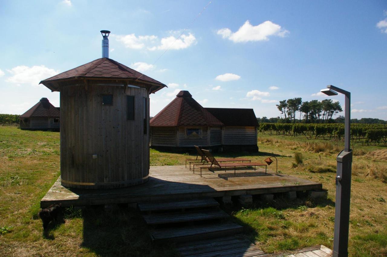 Village Privatise De Cabanes Insolites D'Ananda Ma Saint-Aubin-de-Lanquais Екстериор снимка