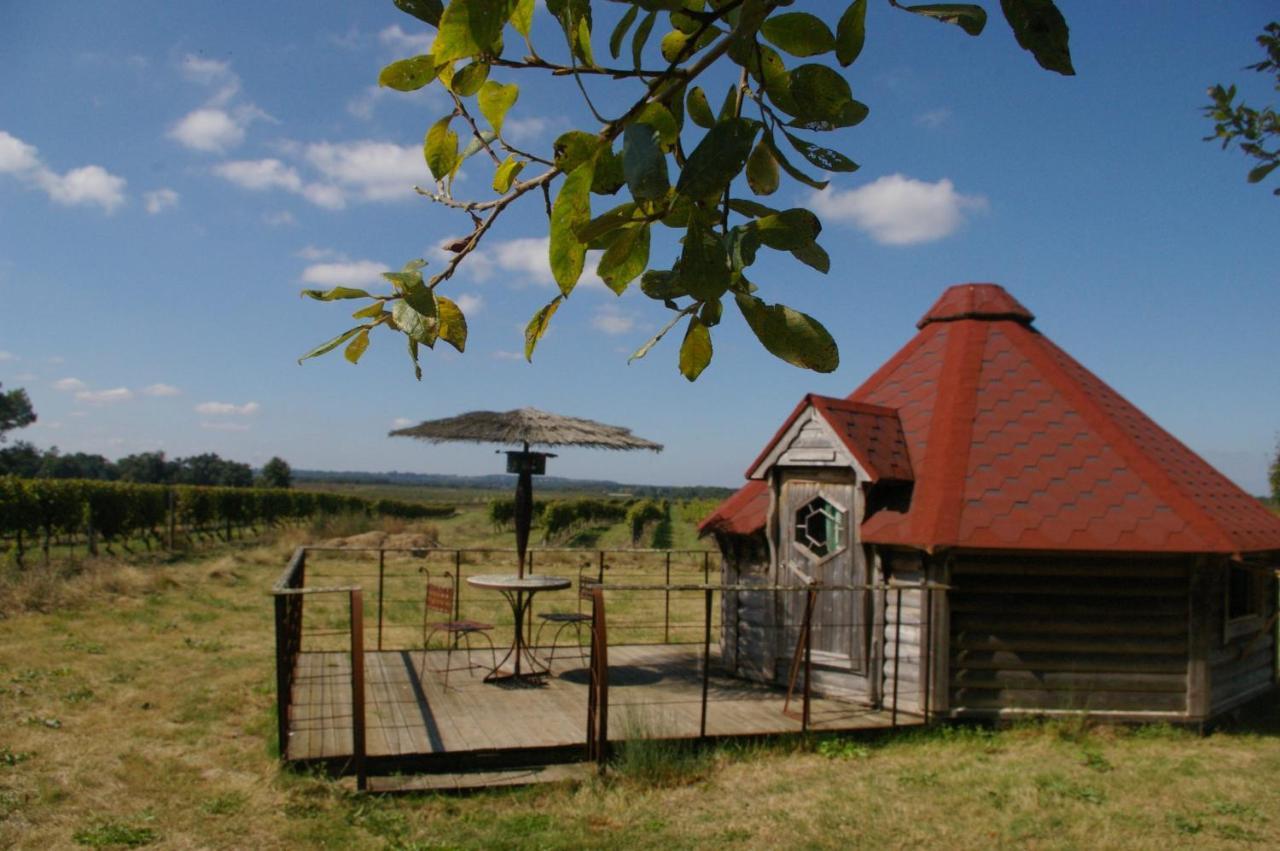 Village Privatise De Cabanes Insolites D'Ananda Ma Saint-Aubin-de-Lanquais Екстериор снимка